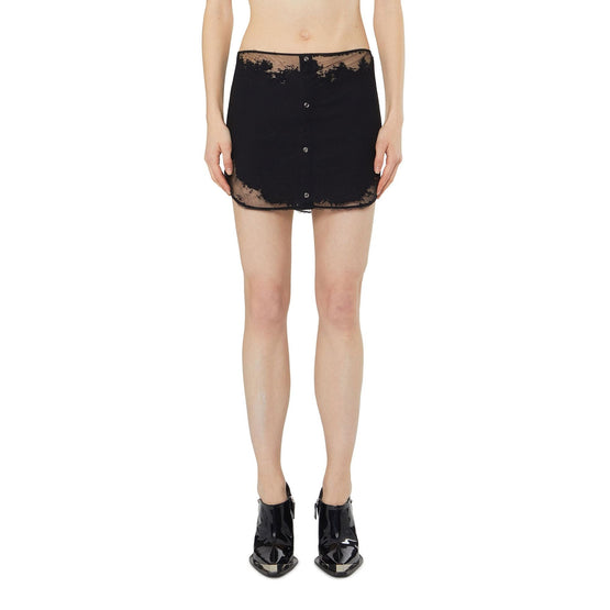 Women O-Malvy Skirt - Black