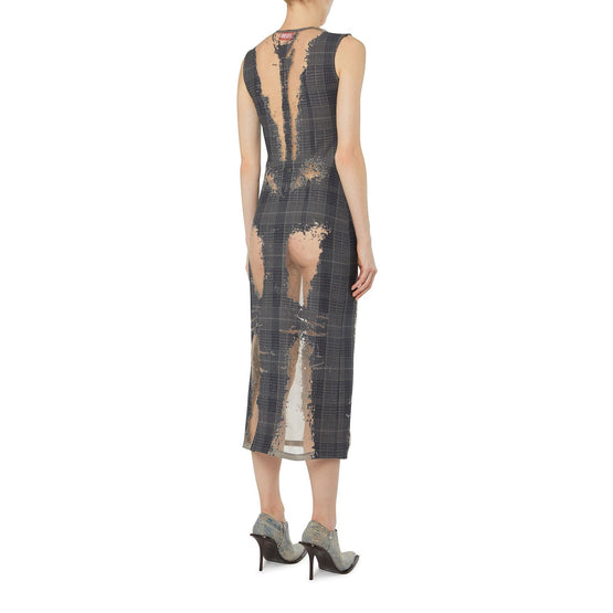 Women D-Myliane Dress - Grey Multi