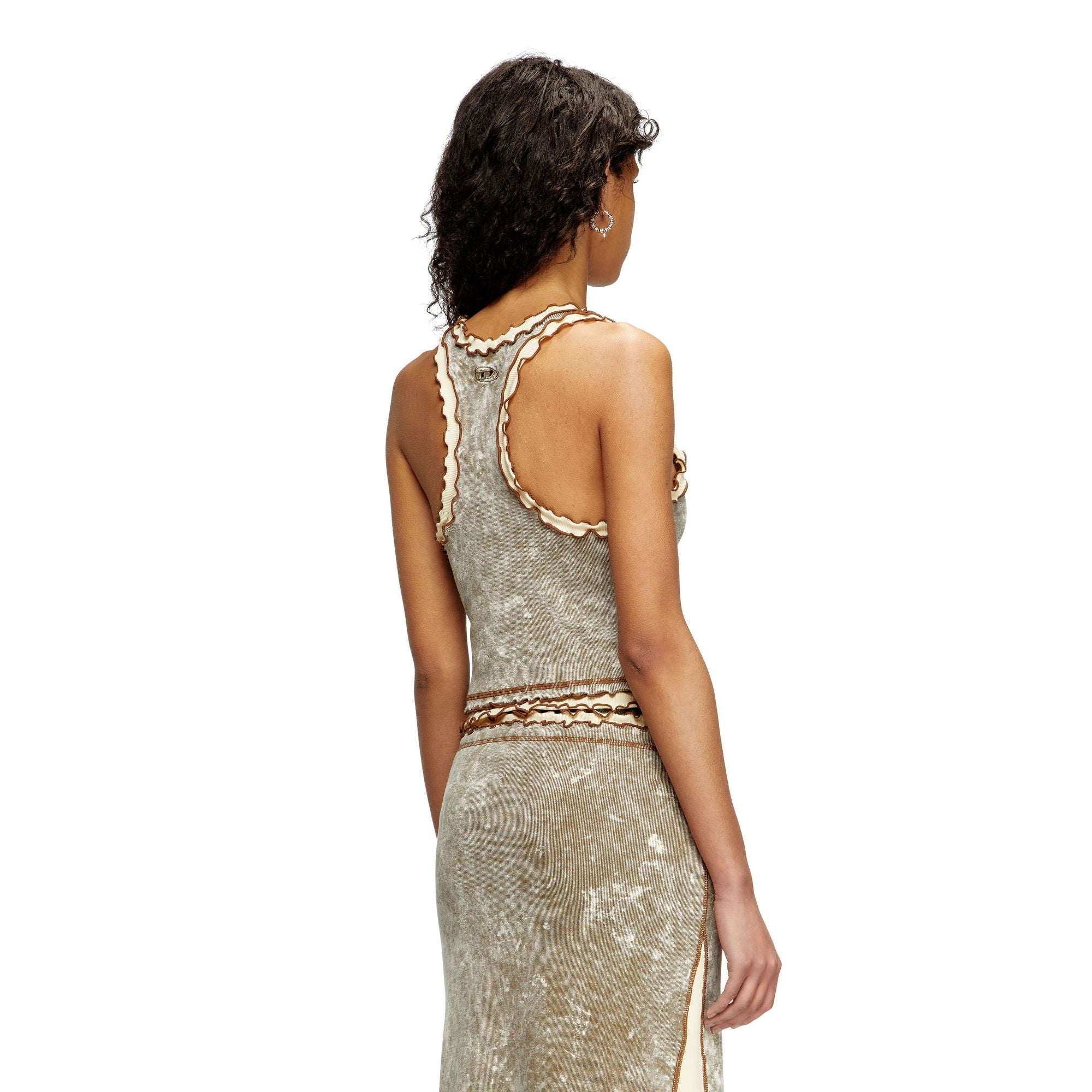 Women T-Ilia-Q1 Top - Beige
