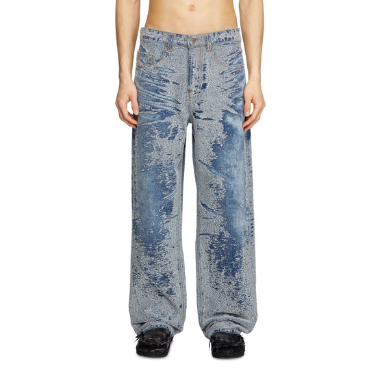 Men 2001 D-Macro-S2 Trousers - Blue