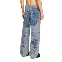 Men 2001 D-Macro-S2 Trousers - Blue