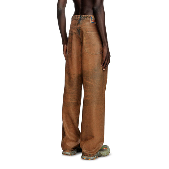 Men 2001 D-Macro-S3 Trousers - Dark Brown