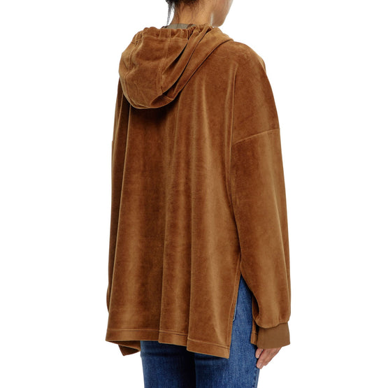 Women Rox-Out-1 Sweat-Shirt - Coffee Liqueur
