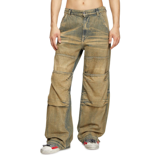 Men D-Shift L.30 Trousers - Sand