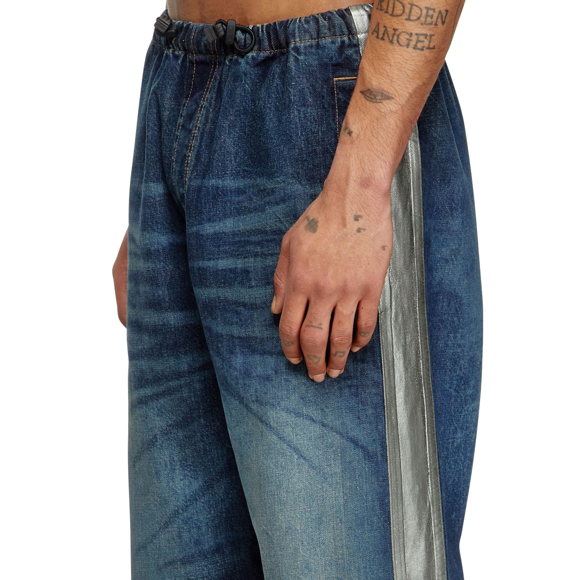 Men D-Martial-S3 Trousers - Navy