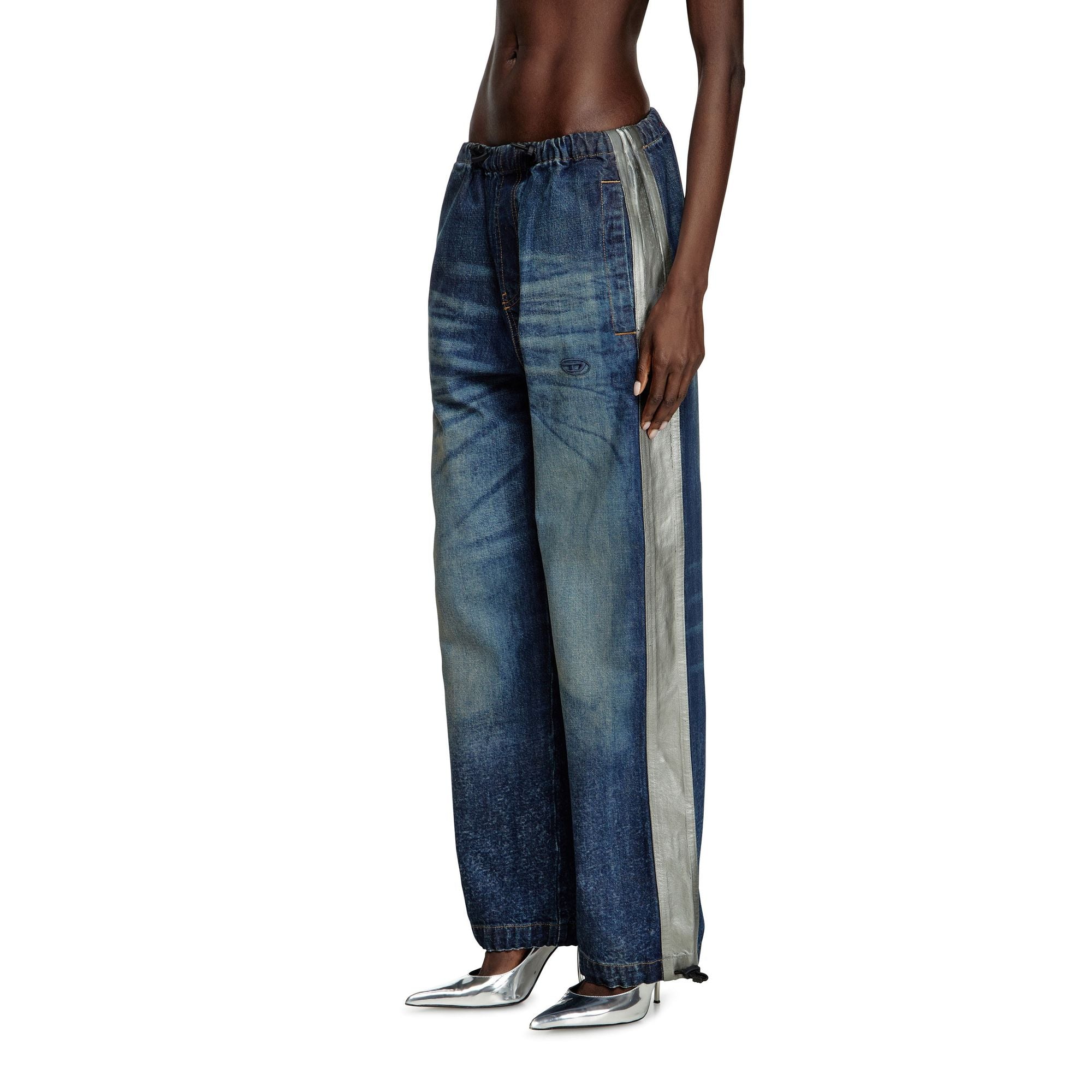 Men D-Martial-S3 Trousers - Navy