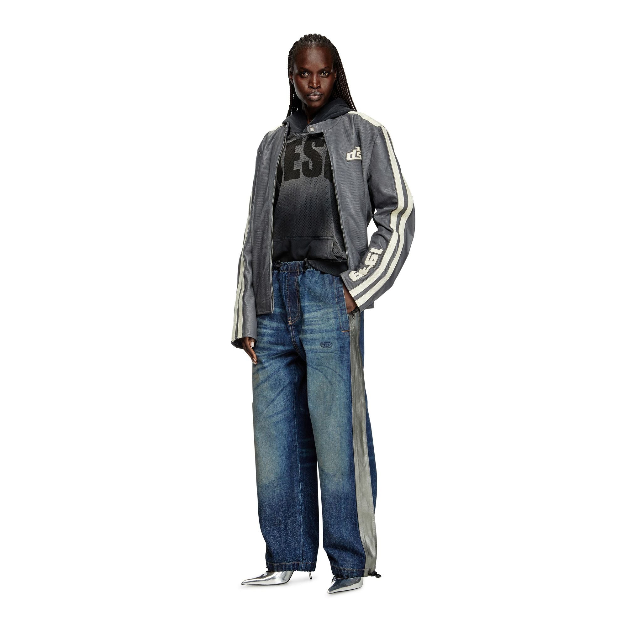 Men D-Martial-S3 Trousers - Navy