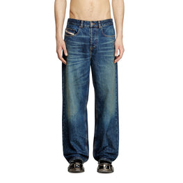 Men 2001 D-Macro-S4 Trousers - Navy