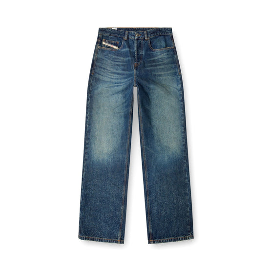 Men 2001 D-Macro-S4 Trousers - Navy