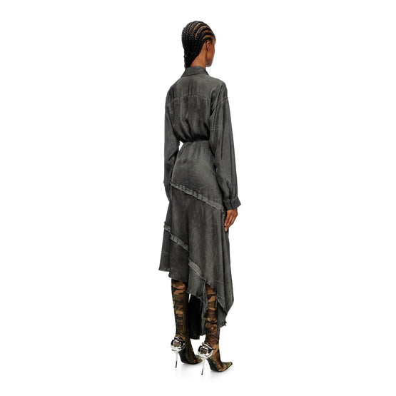Women D-Raven-Q1 Dress - Black