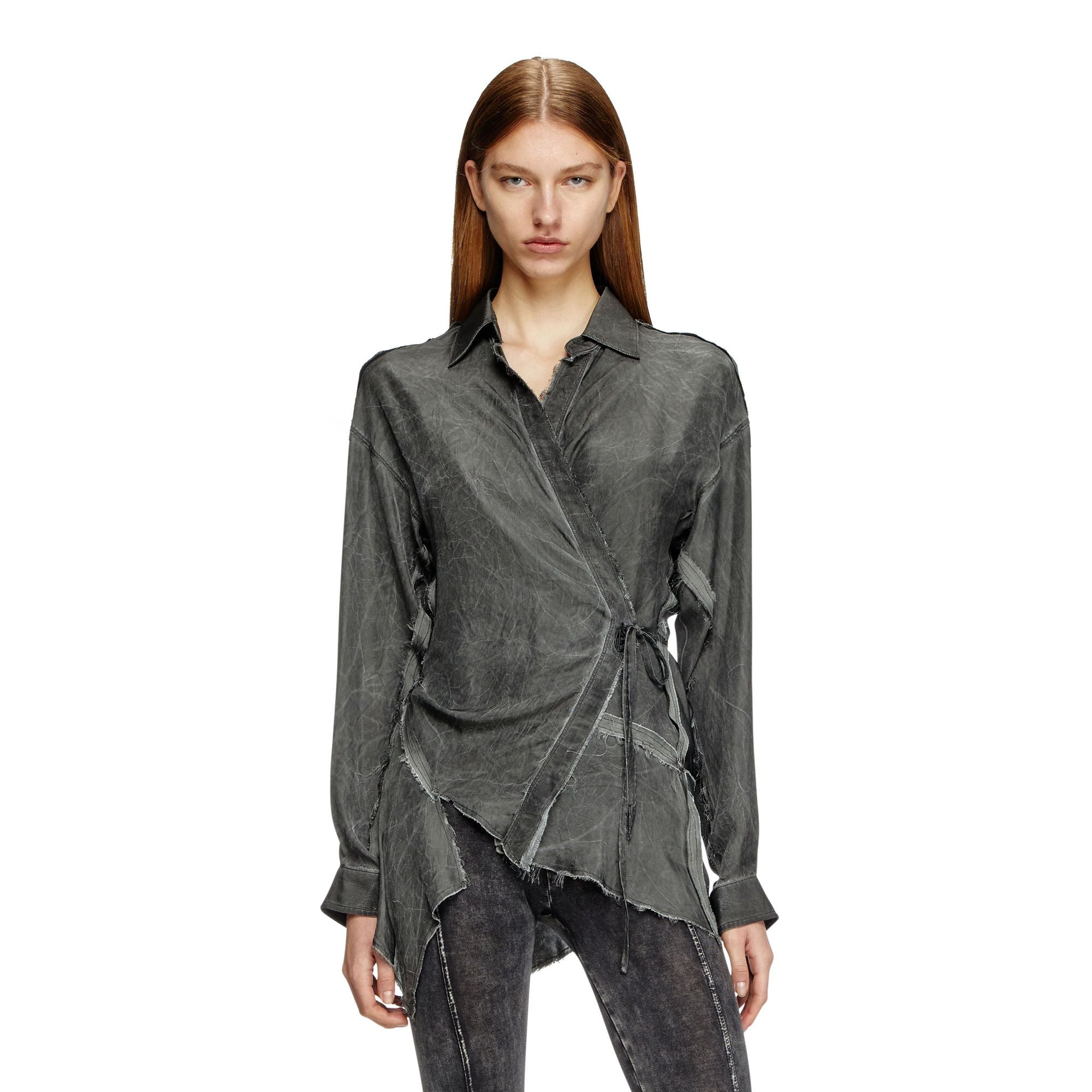 Women C-Razy-Q1 Shirt - Black