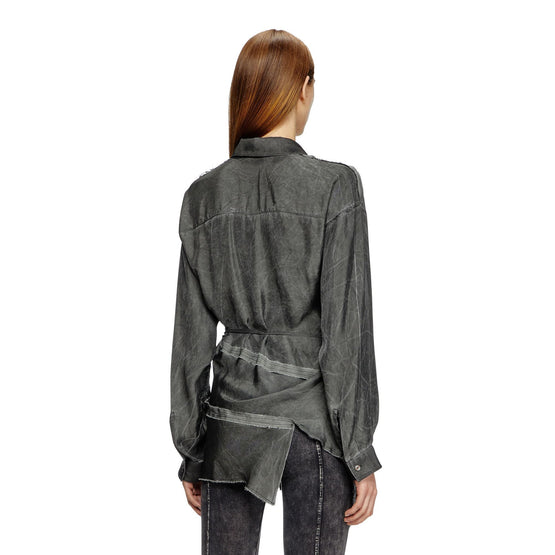 Women C-Razy-Q1 Shirt - Black