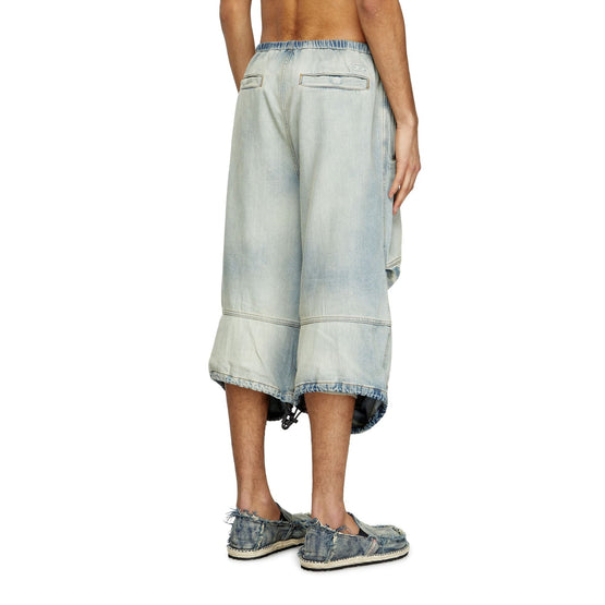 Men D-Dayetz-Short-S Shorts - Light Blue