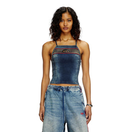 Women De-Pilu-S Top - Navy