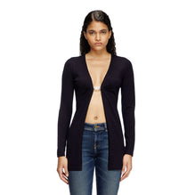 Women M-Pierry-Long Knitwear - Total Eclipse