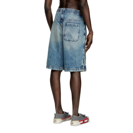 Men D-Axfor-Short-S Shorts - Blue