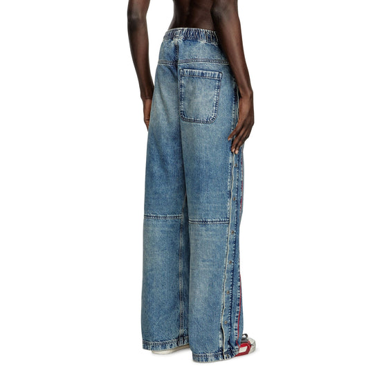 Men D-Axfor-S Trousers - Blue