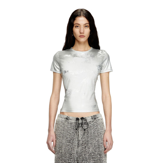 Women T-Uncutie-Long-Q5 T-Shirt - Ivory