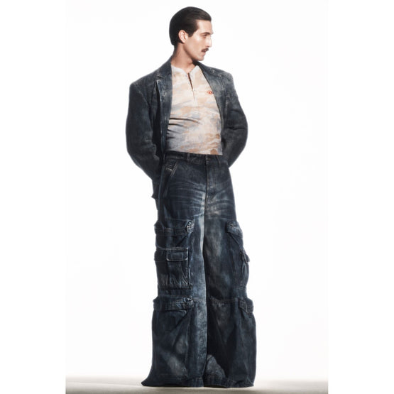 Men D-Over-Dd Jacket - Blue