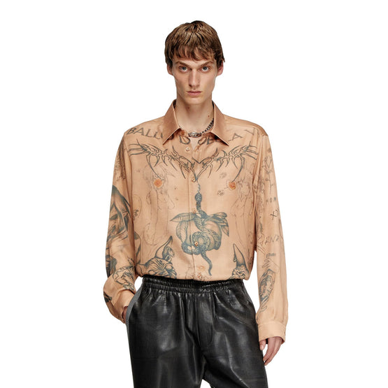 Men S-Simply-Tto-Dd Shirt - Frappe