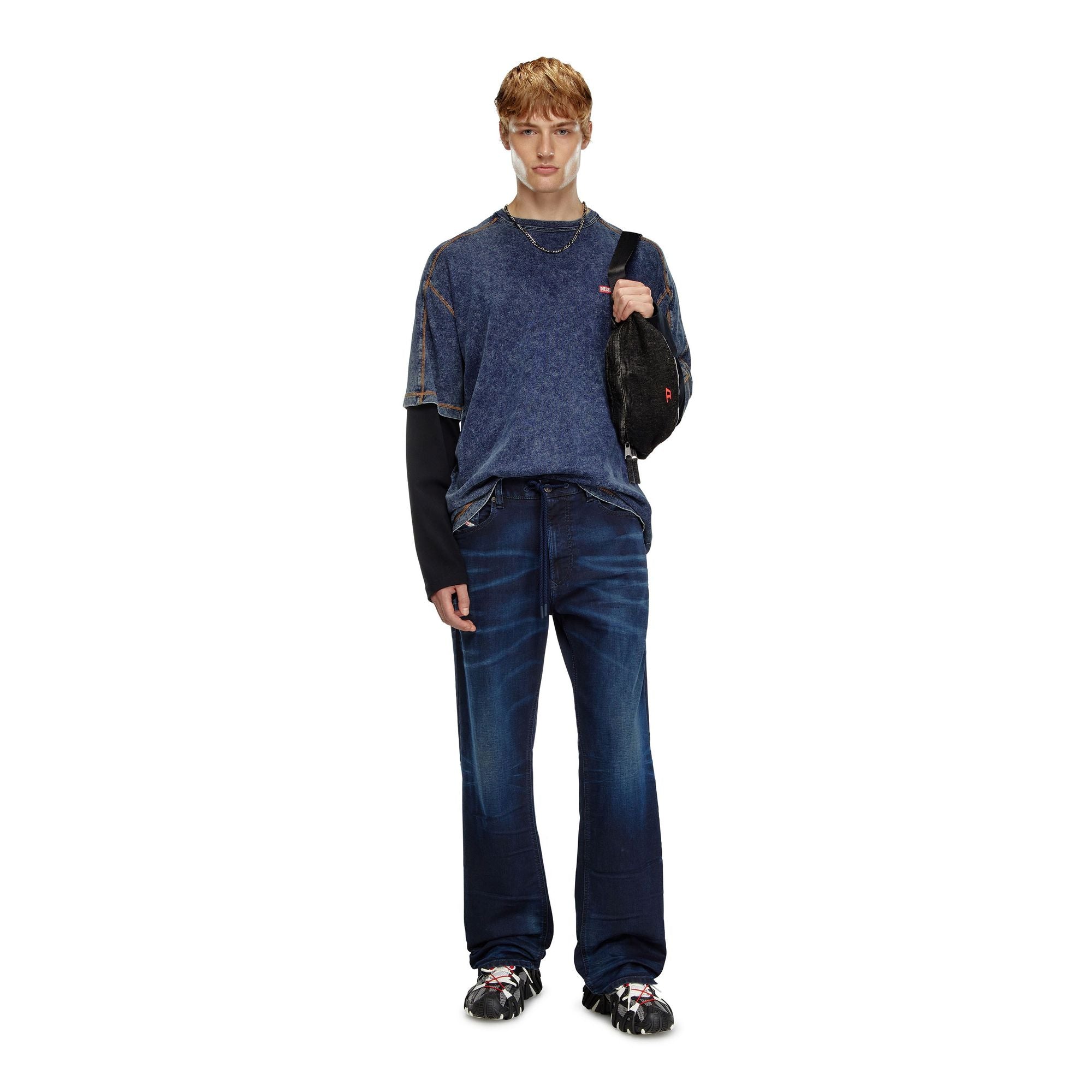 Men 2080 D-Reel Jogg Sweat Jeans - Navy