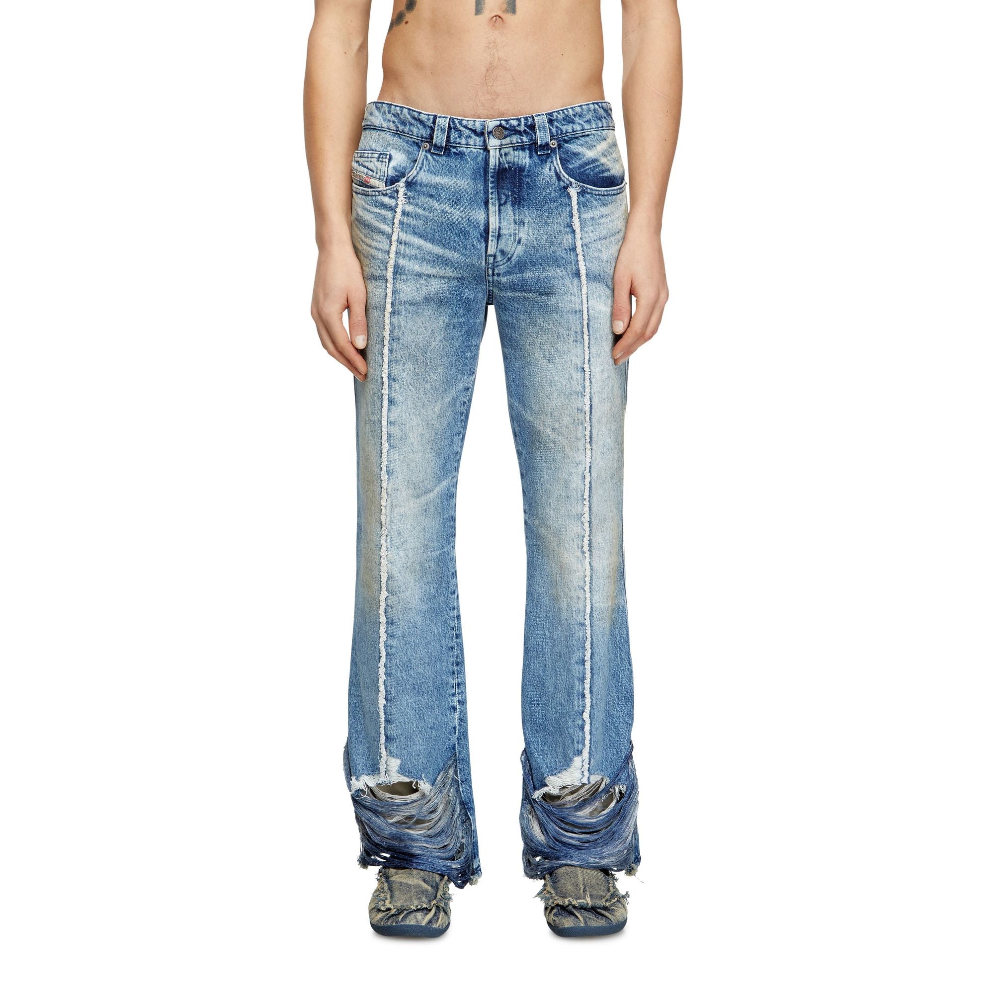 Men 1998 D-Buck-Fsg Trousers - Blue