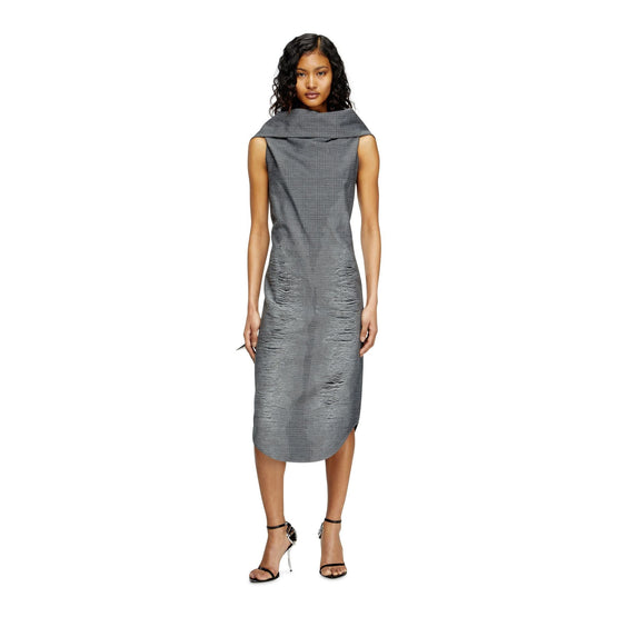 Women D-Mauve Dress - Black