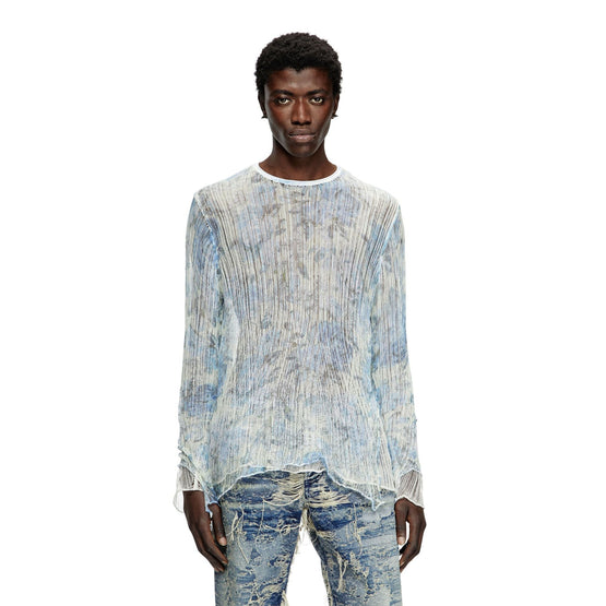 Men K-Aasmos-A Knitwear - Kentucky Blue