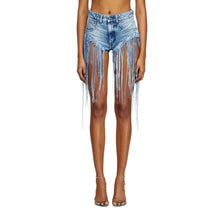 Women De-Jizz-Fsg Shorts - Blue