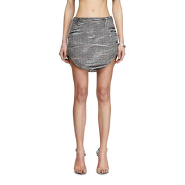 Women De-Ada-Fsg Skirt - Black Base Pied De Poule
