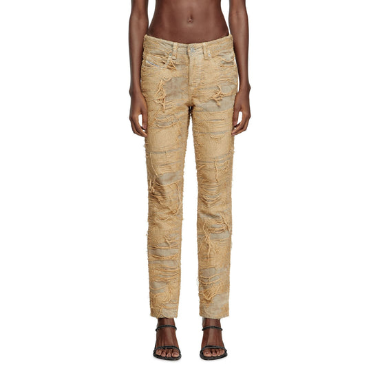 Women 1992 D-Jiann-Fsg Trousers - Ivory Cream