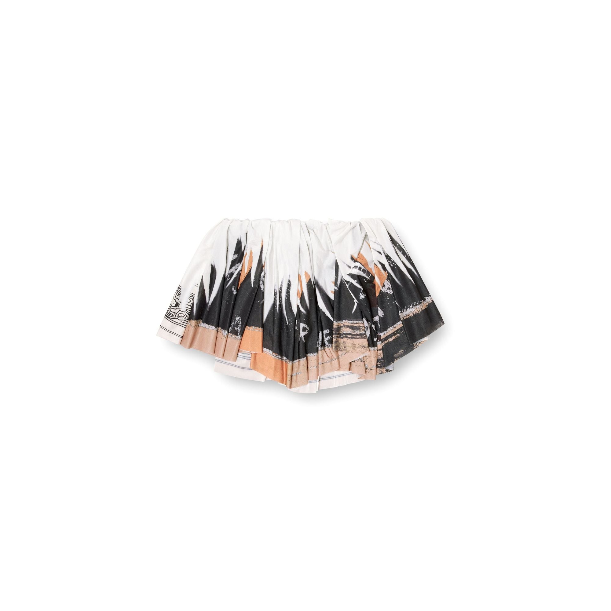 Women O-Nami Skirt - Ivory Multi