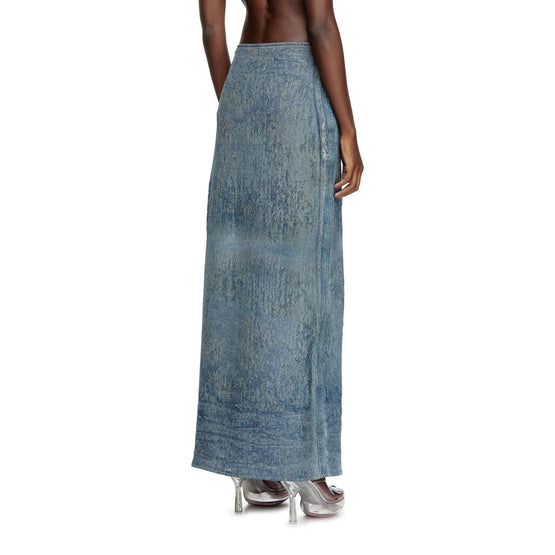 Women De-Megan-Fsg Skirt - Blue