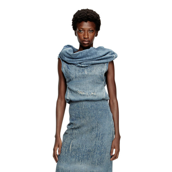 Women De-Vania-Fsg Top - Blue