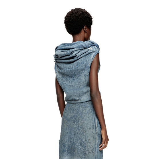 Women De-Vania-Fsg Top - Blue