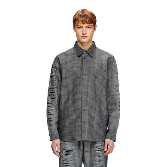 Men S-Olov Shirt - Charcoal