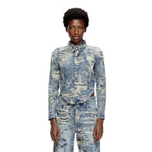Women De-Madeline-Fsg Shirt - Blue