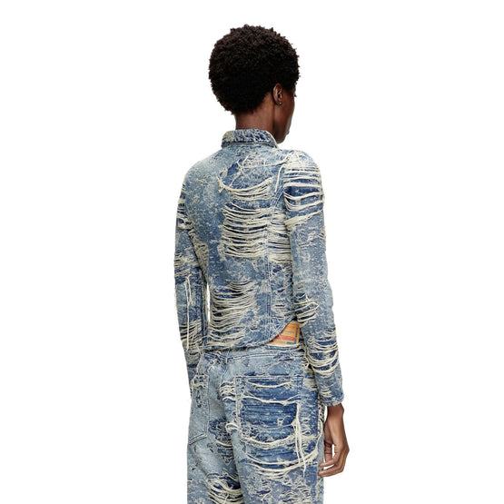 Women De-Madeline-Fsg Shirt - Blue