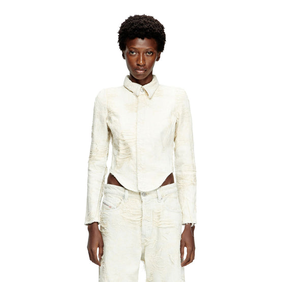 Women De-Madeline-Fsg Shirt - Ivory