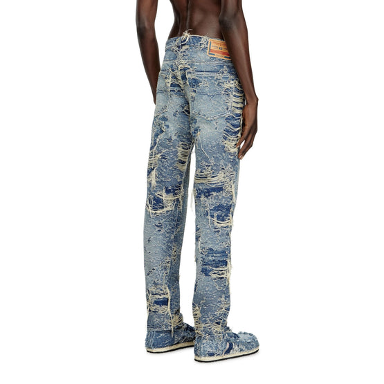 Men 2023 D-Finitive-Fsg Trousers - Blue