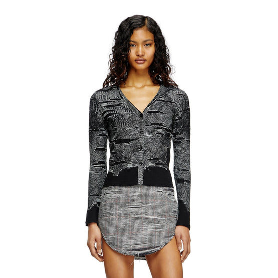 Women M-Alima-L Knitwear - Caviar