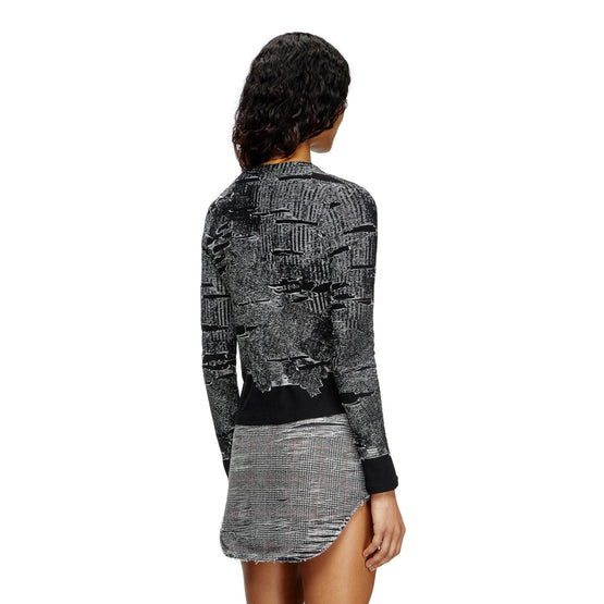 Women M-Alima-L Knitwear - Caviar