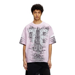 Men T-Boxt-78-R1 T-Shirt - Ivory Pink