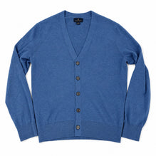 Men Knitted Cardigan - Dk Blue Hthr [價格已含稅]