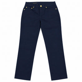 Women Woven Trousers - Navy [價格已含稅]