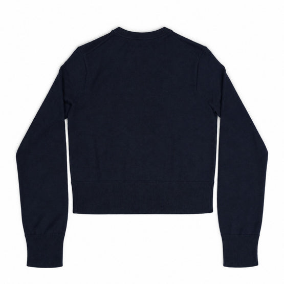 Women Knitted Non-fleece Cardigan - Navy [價格已含稅]