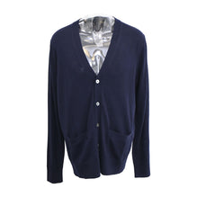 Men Knitted Cardigan - Navy [價格已含稅]