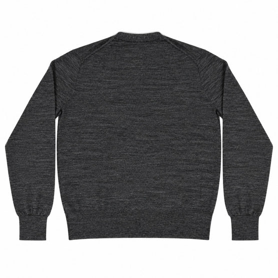 Men Knitted Cardigan - Dark Greyesh [價格已含稅]