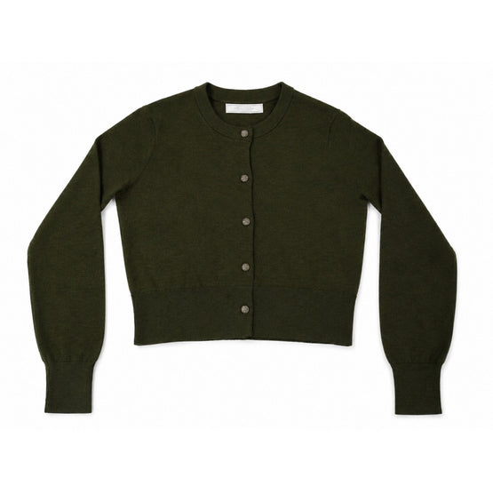 Women Knitted Non-fleece Cardigan - Green [價格已含稅]