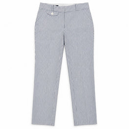Women Woven Trousers - Blue-ivory [價格已含稅]